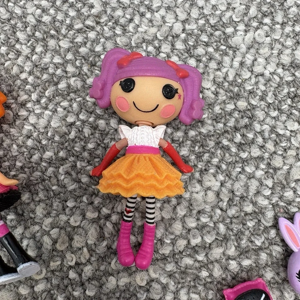 Lalaloopsy Mini Dolls 5 In All With Mini Animals EUC Great Collection - Picture 6 of 12